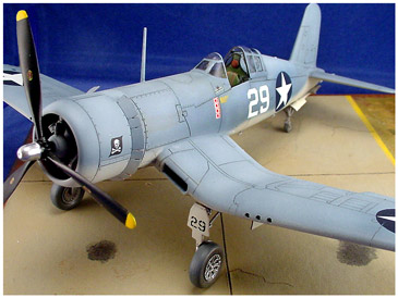 [The kit features a nicely detailed engine, finely engraved panel lines, and two canopy styles.]