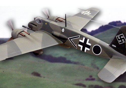 [The kit was painted with Gunze paints, and Super Scale International decals were substituted for the poor kit provided decals.]