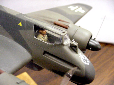 [The pilot figure came from the spares box.]