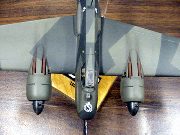 [The topside of the plane was lightly sanded to knock down the raised panel.]