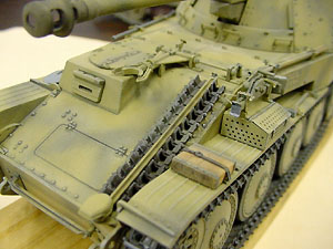 [The kit features the typical Tamiya quality, and would build into a nice kit right out of the box.]